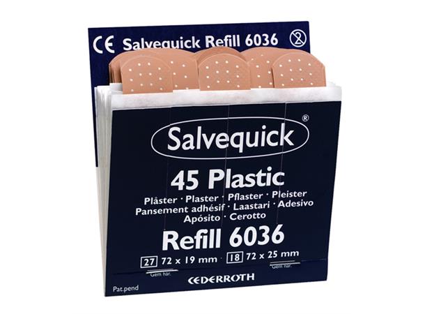 Plaster Plastic Refill 45X10 Stk Salvequick